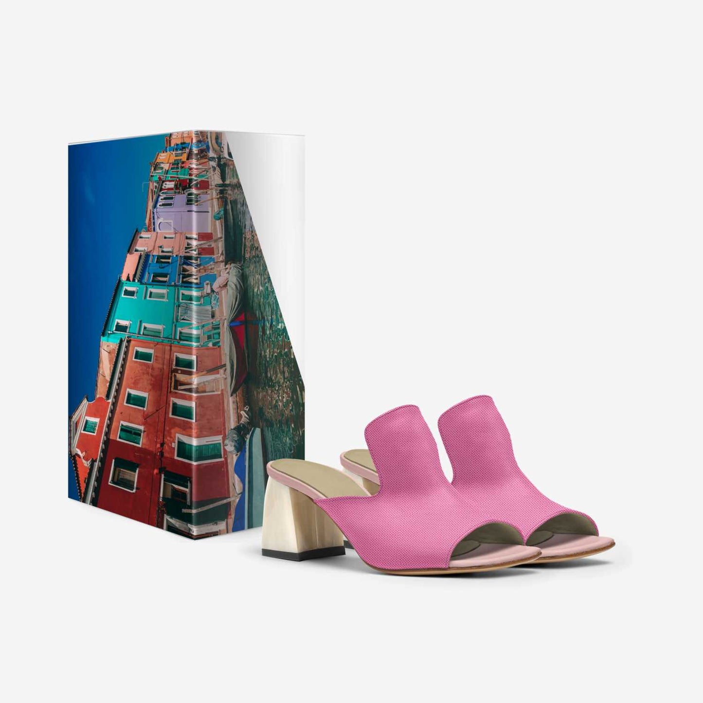 Pink Angel Mules